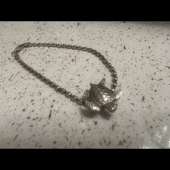 Super cute real 925 silver turtle bracelet made in Italy ☝️❤️🥰 - Picture 2 of 8